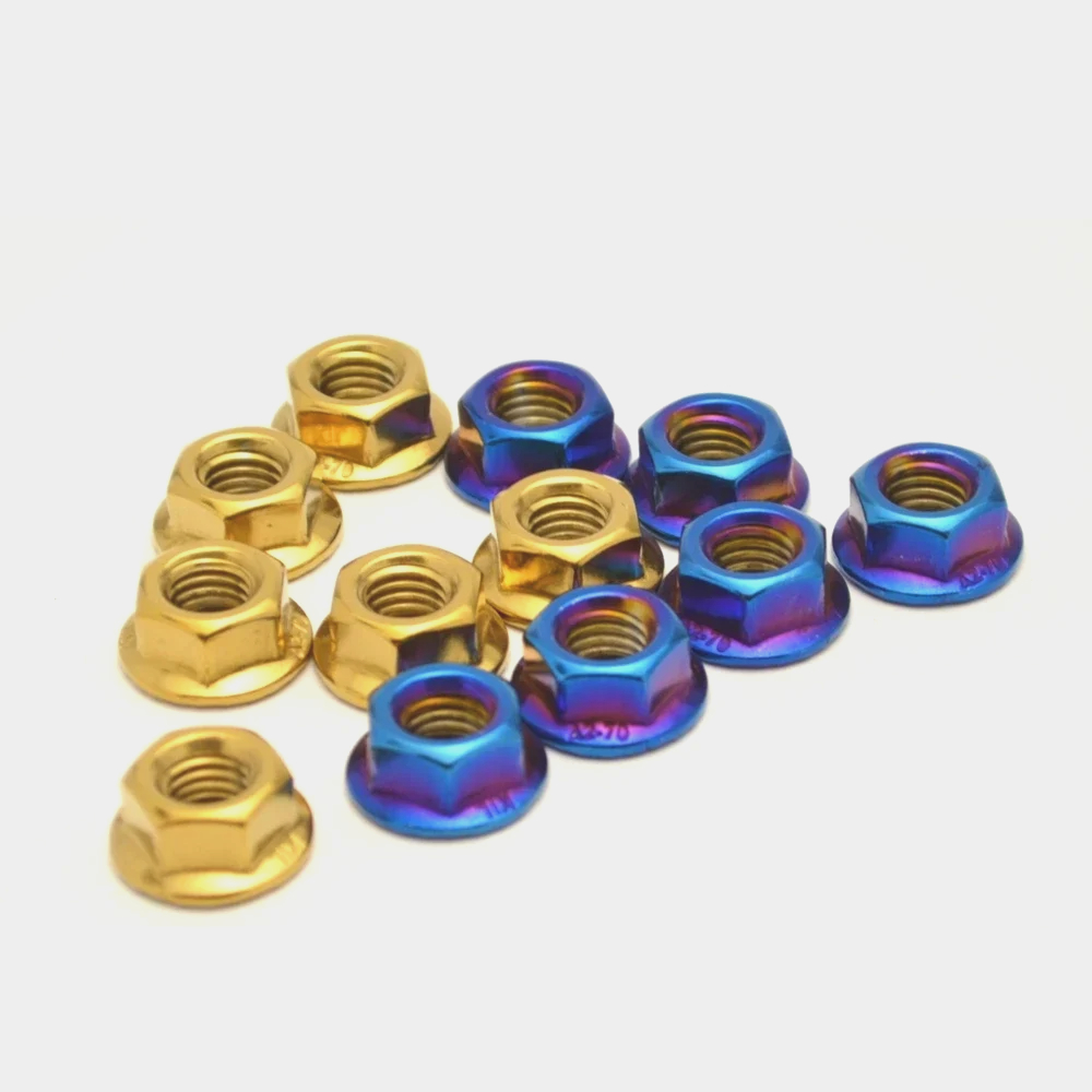 6Pcs M10x1.25 Rear Sprocket Wh - Sprocket review and price