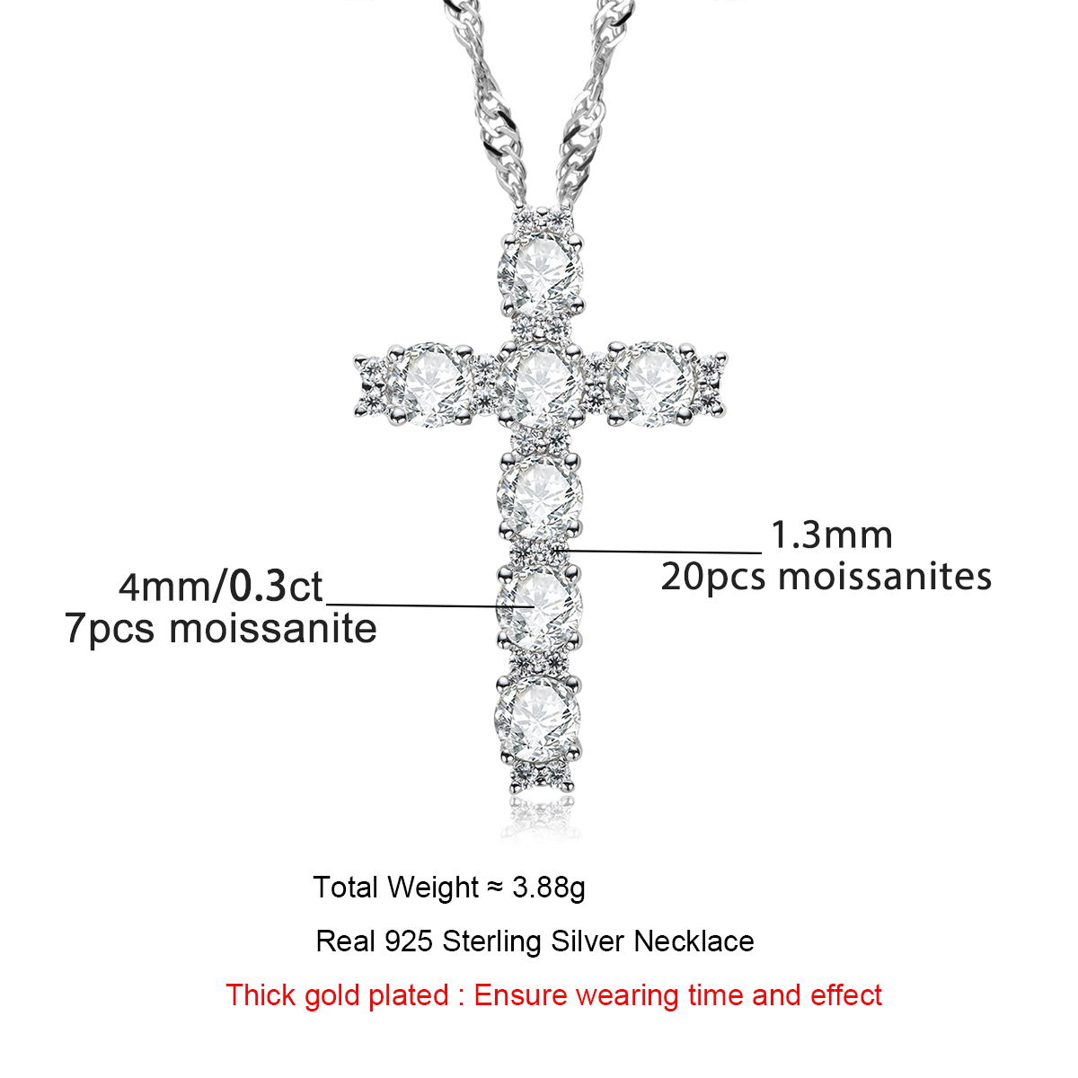 AnuJewel 4MM 2.1 Carat D Color - Ansi Chain review and price