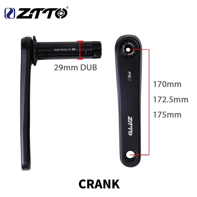 ZTTO Road Crankset PR2 DUB 28. - Bicycle Chain review and price